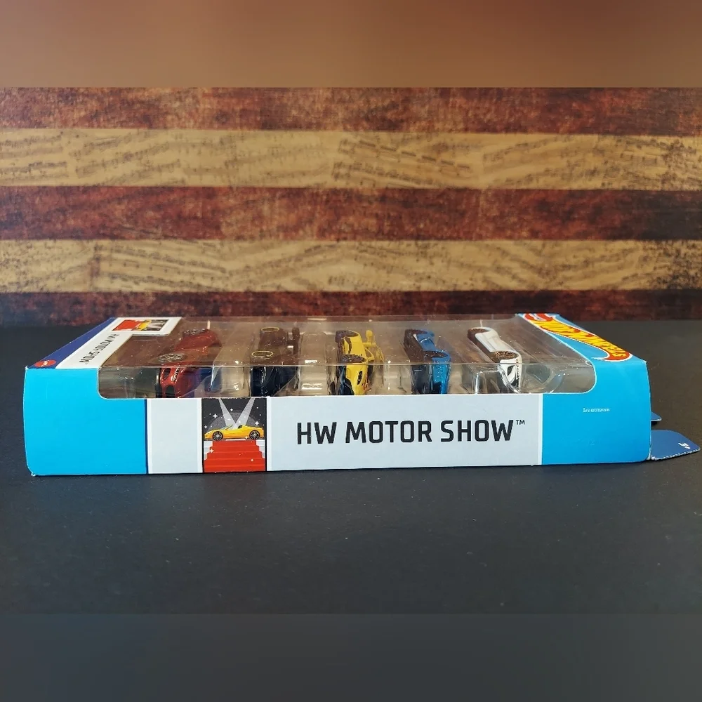 Hotwheels Sports Cars 5 Pack Motor Show